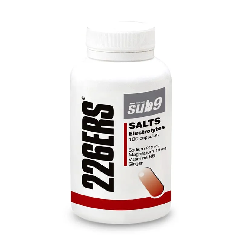 Sub9 Salts Electrolytes100 Caps -226ers -¡Fórmula mejorada!
