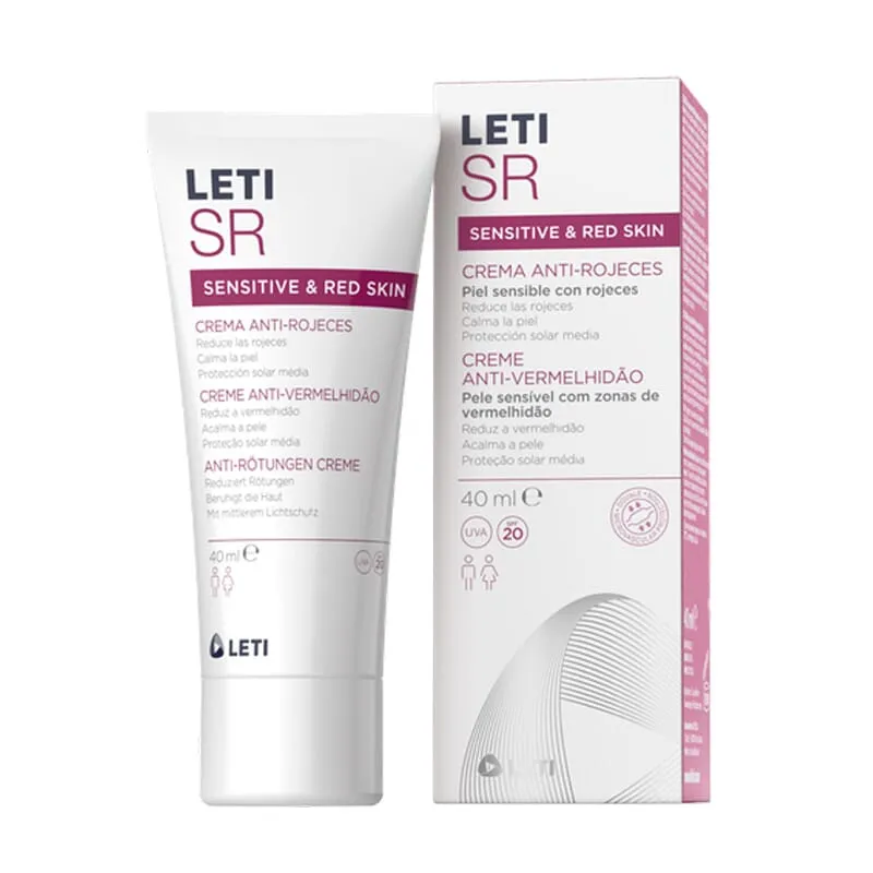 LetiSR Crema Anti-Rojeces SPF20