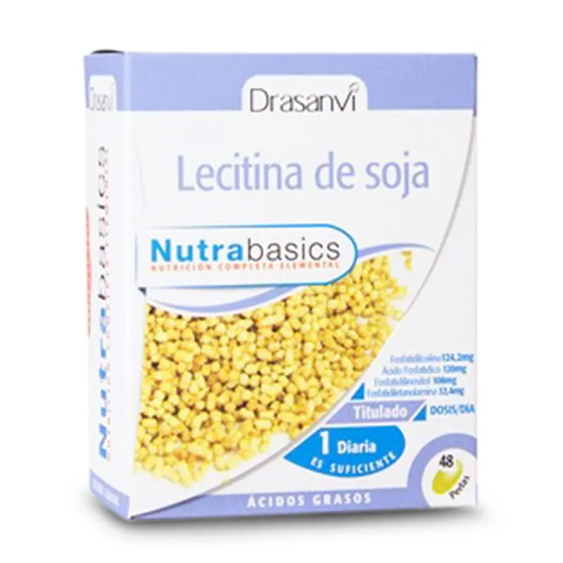 Lecitina de Soja 1200mg Nutrabasics