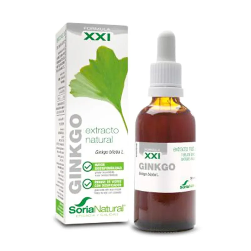 Extracto Natural de Ginkgo XXI
