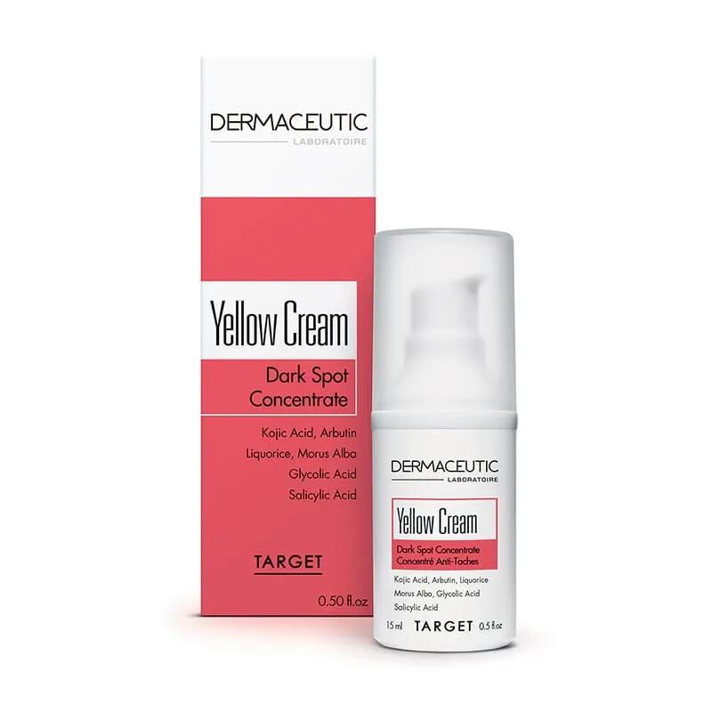 Dermaceutic Yellow Cream Concentrado Antimanchas 15ml