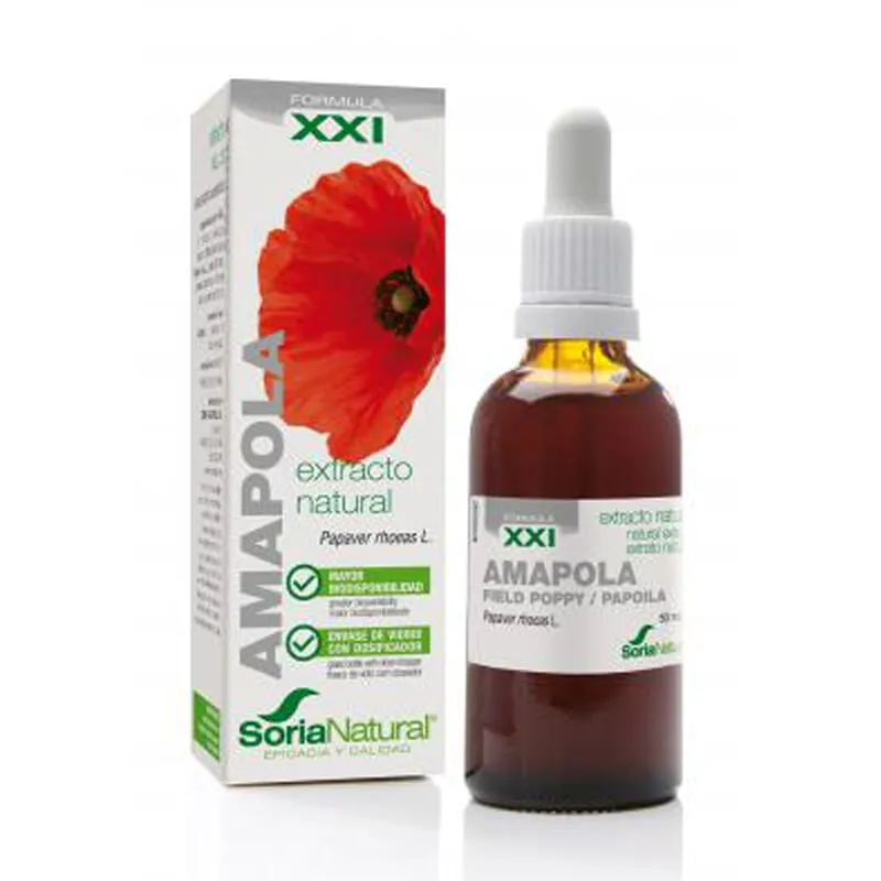 Extracto Natural de Amapola XXI