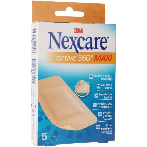 3M Nexcare Active 360º Maxi 5 uds