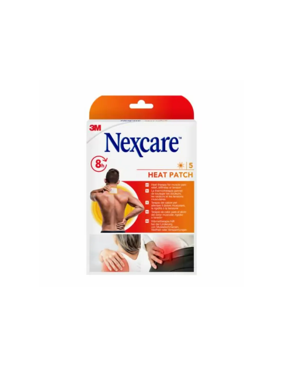 NEXCARE Parches Térmicos 5 Unidades 9,5x13 cm