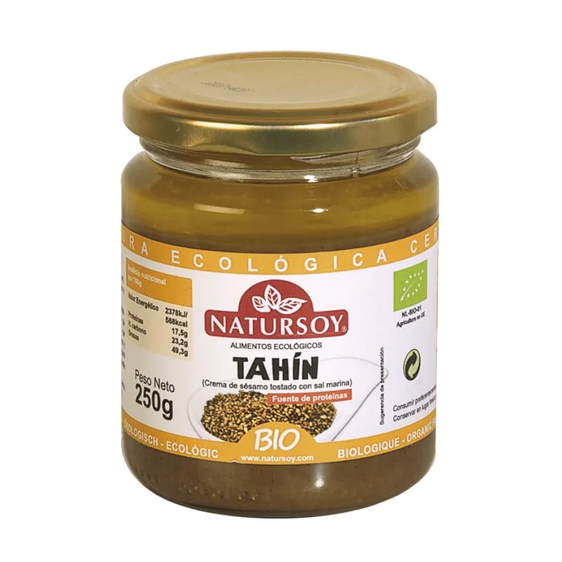 Tahín Tostado con Sal Bio 250g