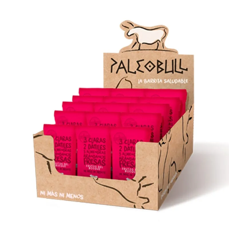 Paleobull Barrita Arándanos, Fresas y Frutos del Bosque