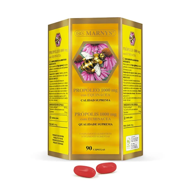 Propóleo 1000mg con Equinácea 90 caps