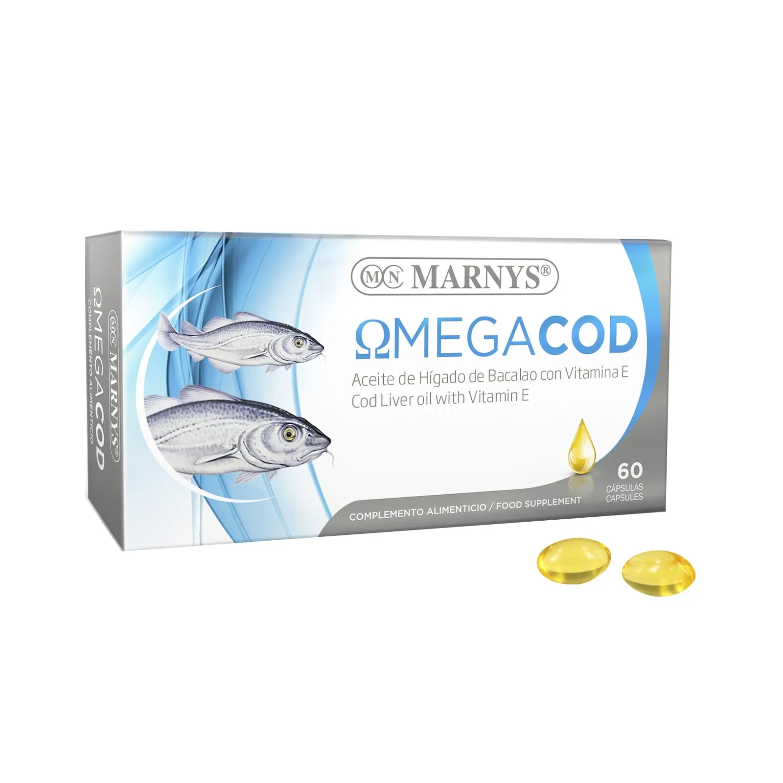 Omegacod Aceite de Hígado de Bacalao 60 Caps