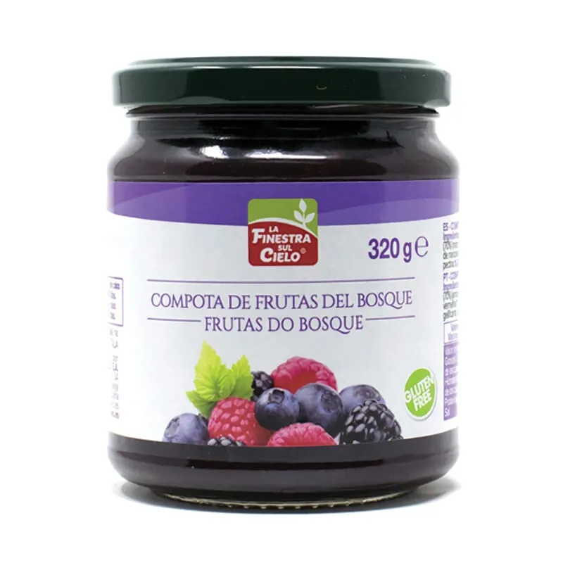 Compota de Frutas del Bosque Bio 320g