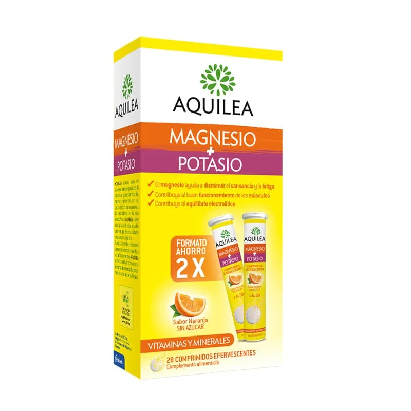 Aquilea Magnesio + Potasio 2 Ud 14 Tabs