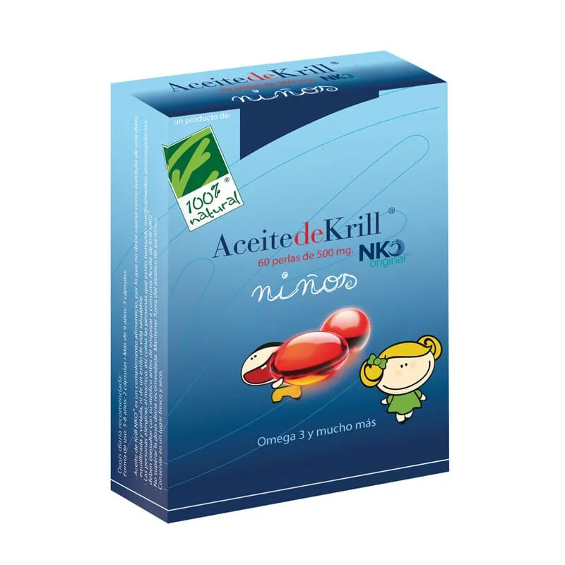 Aceite de Krill NKO Niños 60 Perlas