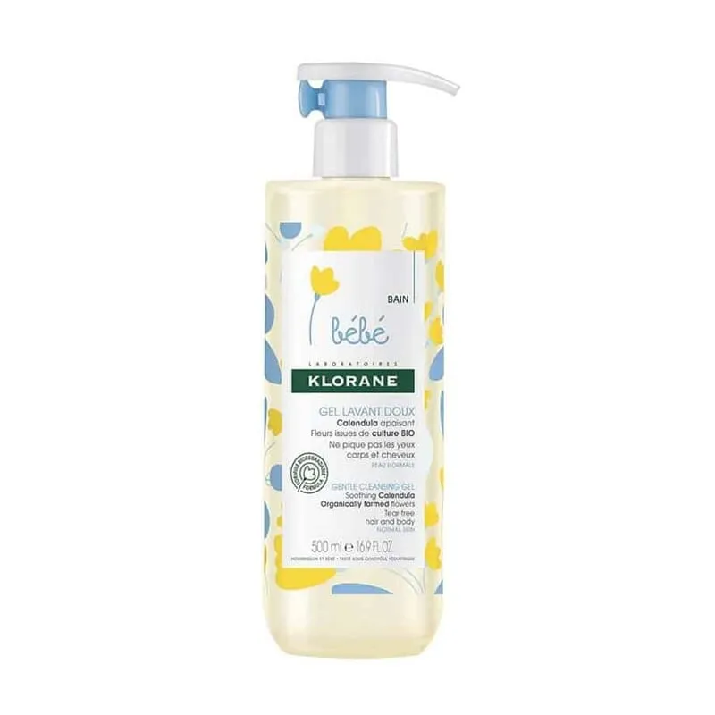 Bebé Gel Espuma Suave Cuerpo y Cabello 500ml