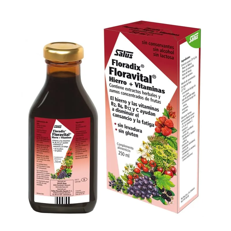 Floradix Floravital Jarabe 250ml