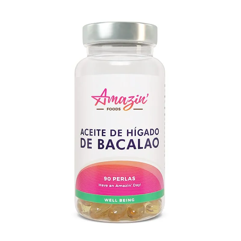 Aceite de Hígado de Bacalao 90 Perlas