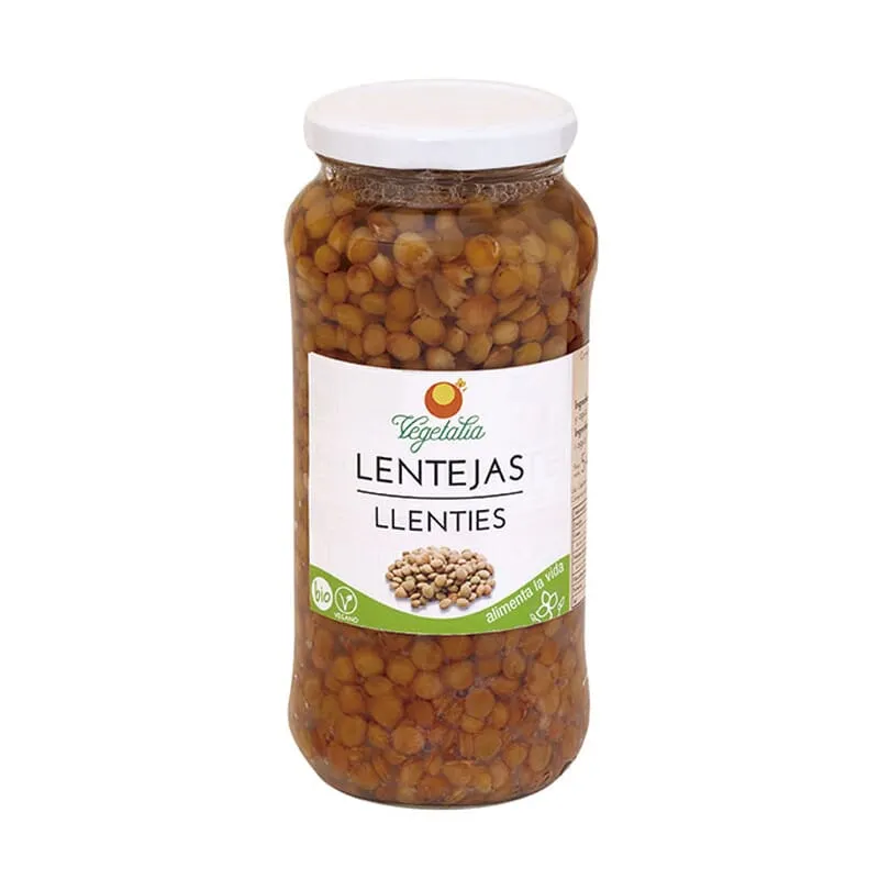 Lentejas Cocidas Bio Vegan 540g