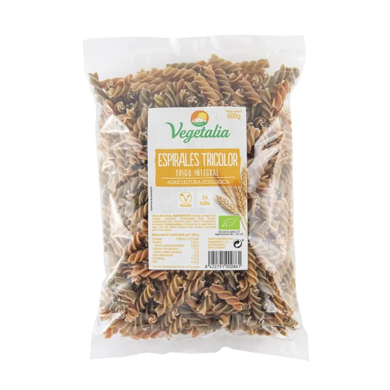 Espirales Integrales Tricolor Bio 500g