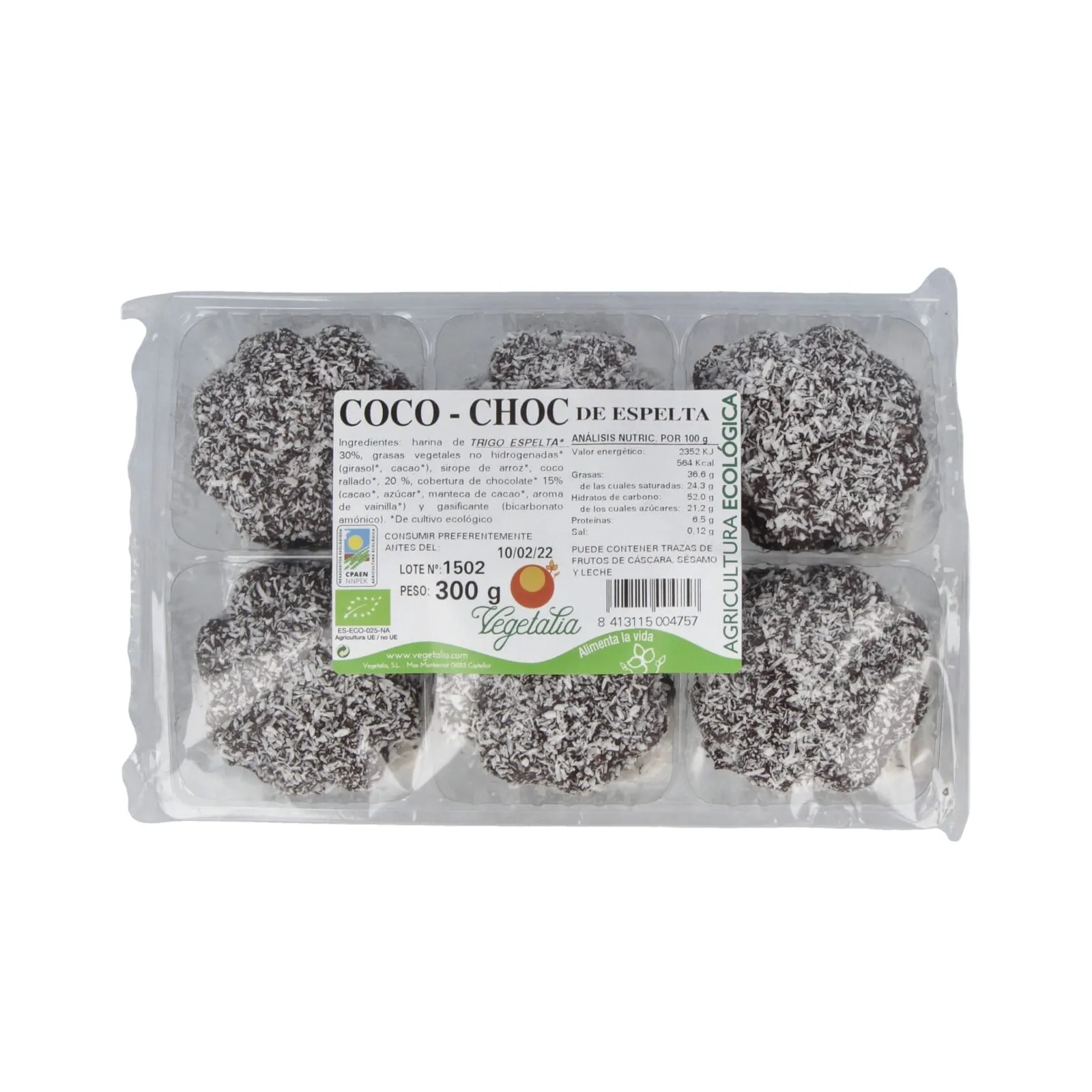 Coco Choc De Trigo Espelta Bio 300g