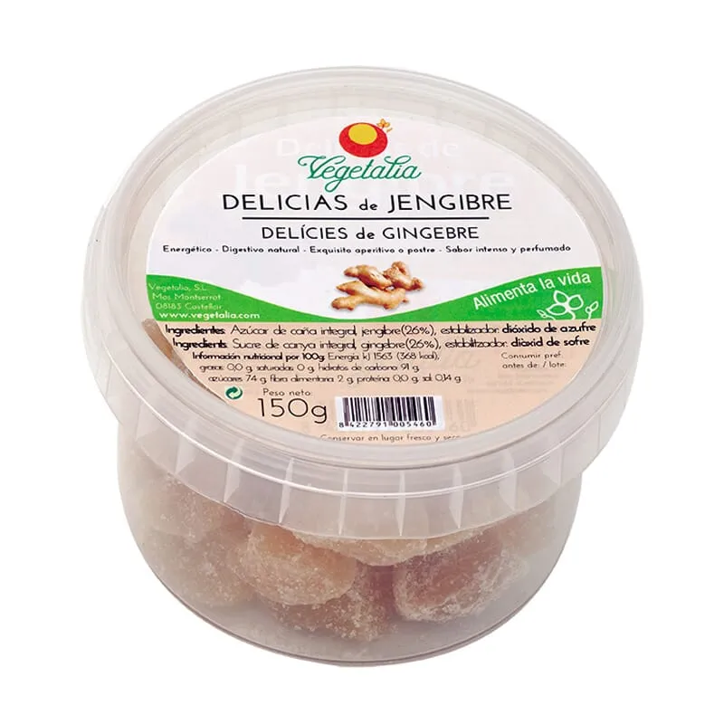 Delicias de Jengibre Bio 150g