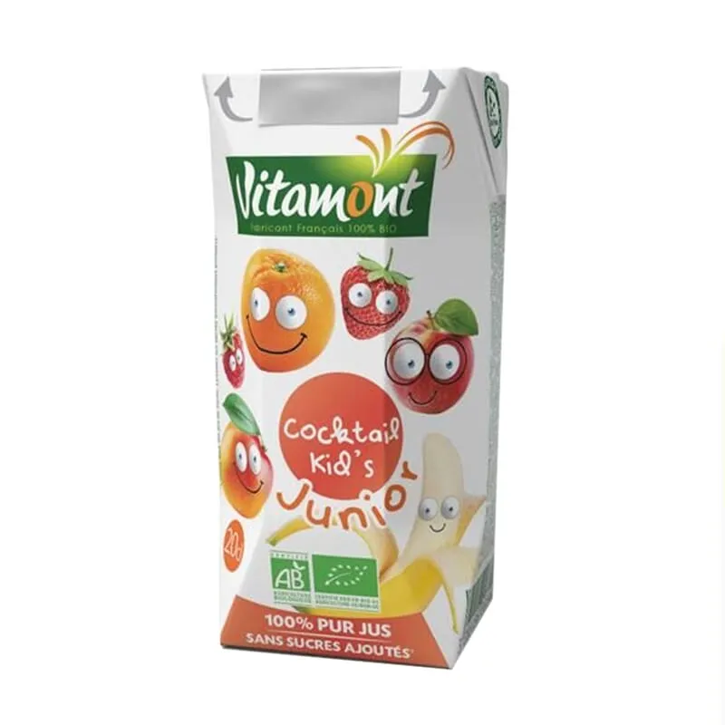 Zumo Multifrutas Cocktail Junior Bio 200 ml