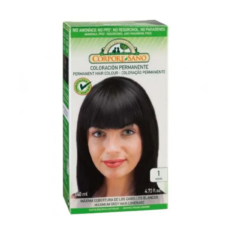 Tinte Permanente Negro Nº 1 140ml