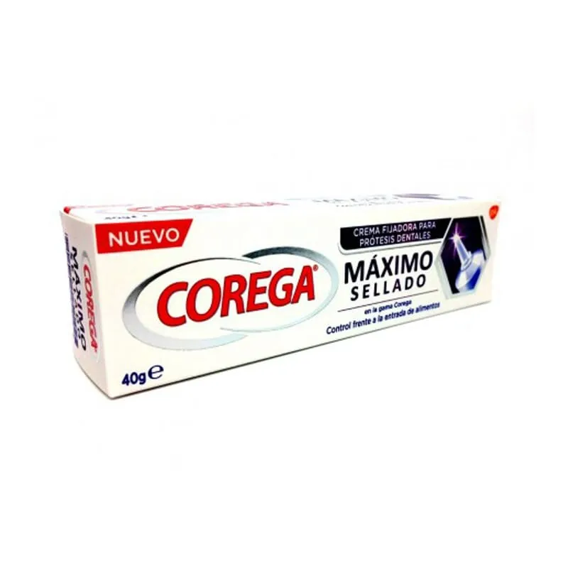 Corega Máximo Sellado Crema Fijadora 40g