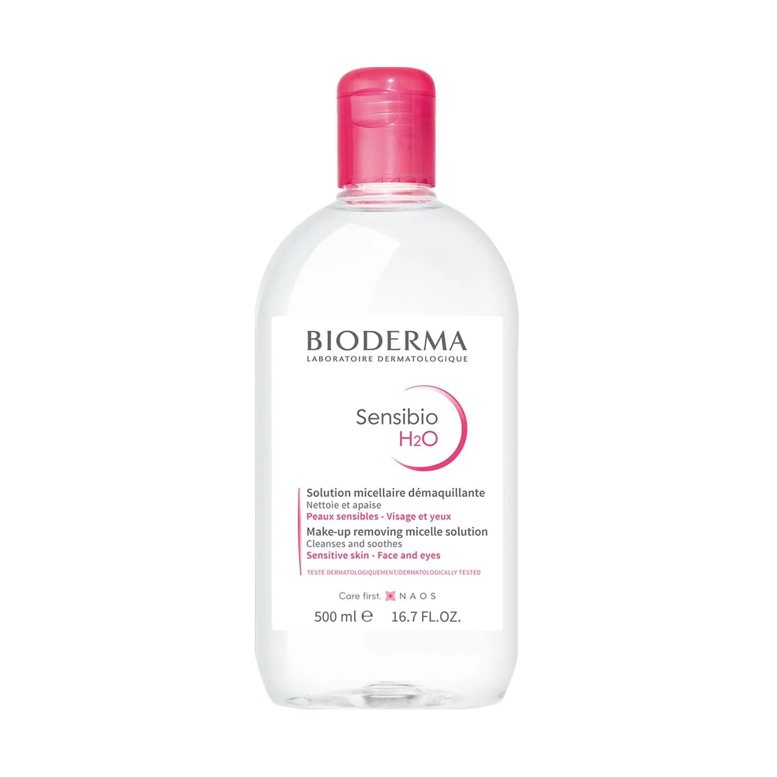 Bioderma Sensibio H2O Solución Micelar Piel Sensible 500ml