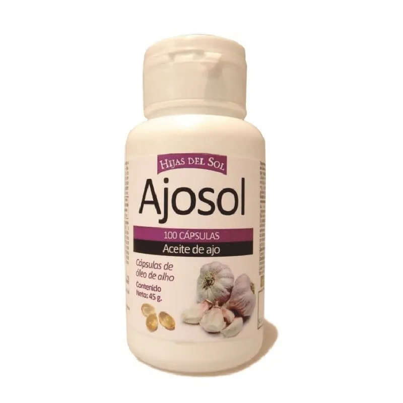 Ajosol Aceite De Ajo En Perlas 300 mg 100 Perlas