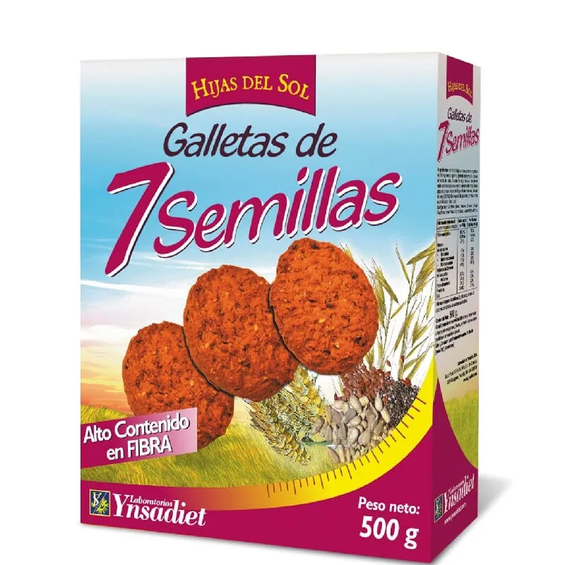 Galletas De 7 Semillas 500g