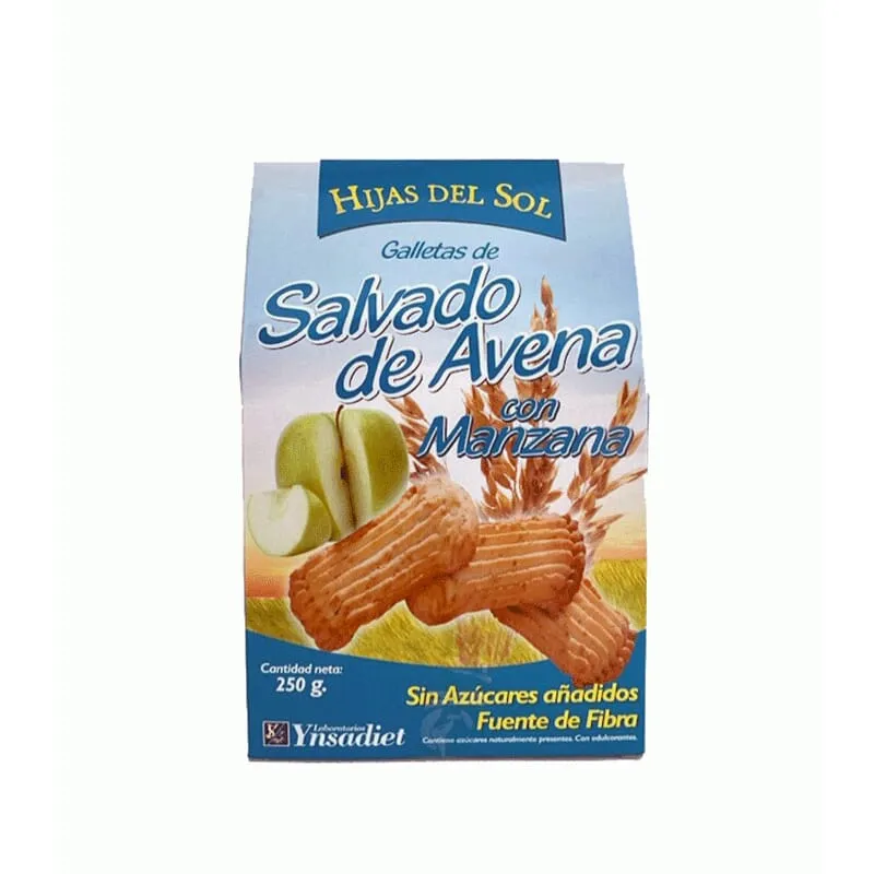 Galletas De Salvado De Avena Con Manzana 250g