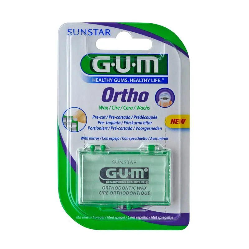 GUM 723 Cera de Ortodoncia con Espejo