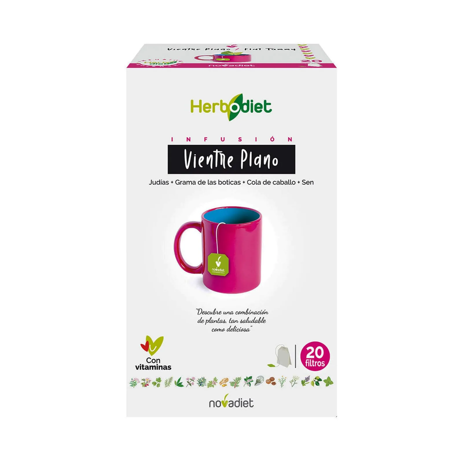 Herbodiet Vientre Plano 20 Infusiones