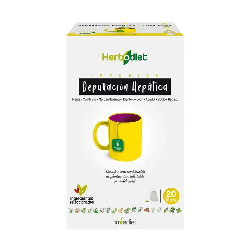 Herbodiet Depuración Hepática 20 Infusiones