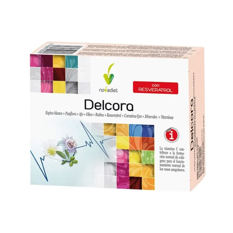 Delcora Con Resveratrol 60 Caps