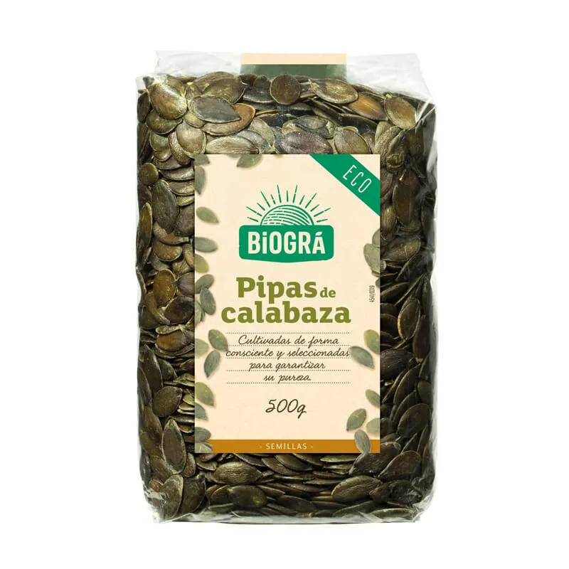 Pipas de Calabaza Bio 500g