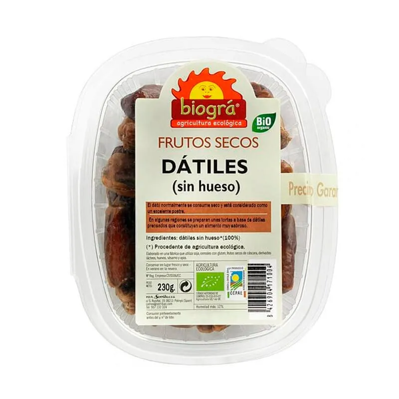 Dátiles Sin Hueso 230g