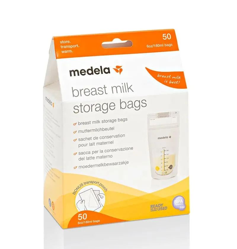 BOLSA ALMACEN LECHE MATERNA 50un 008.0411