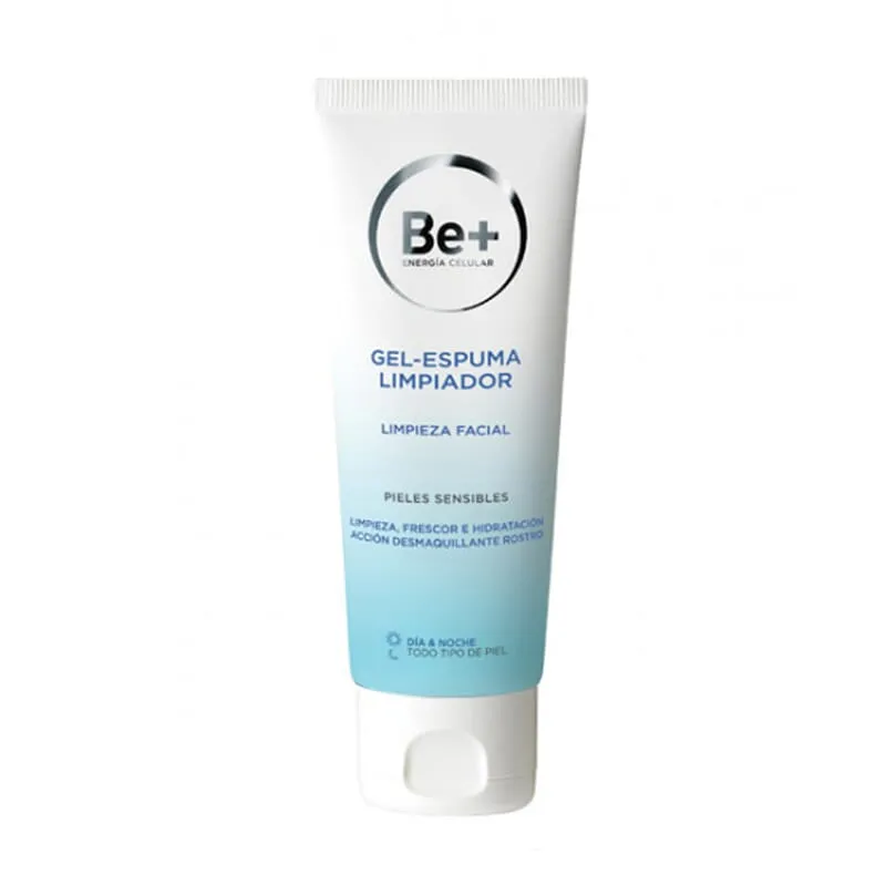 Be+ Gel Espuma Limpiador Facial 200ml- Pieles sensibles