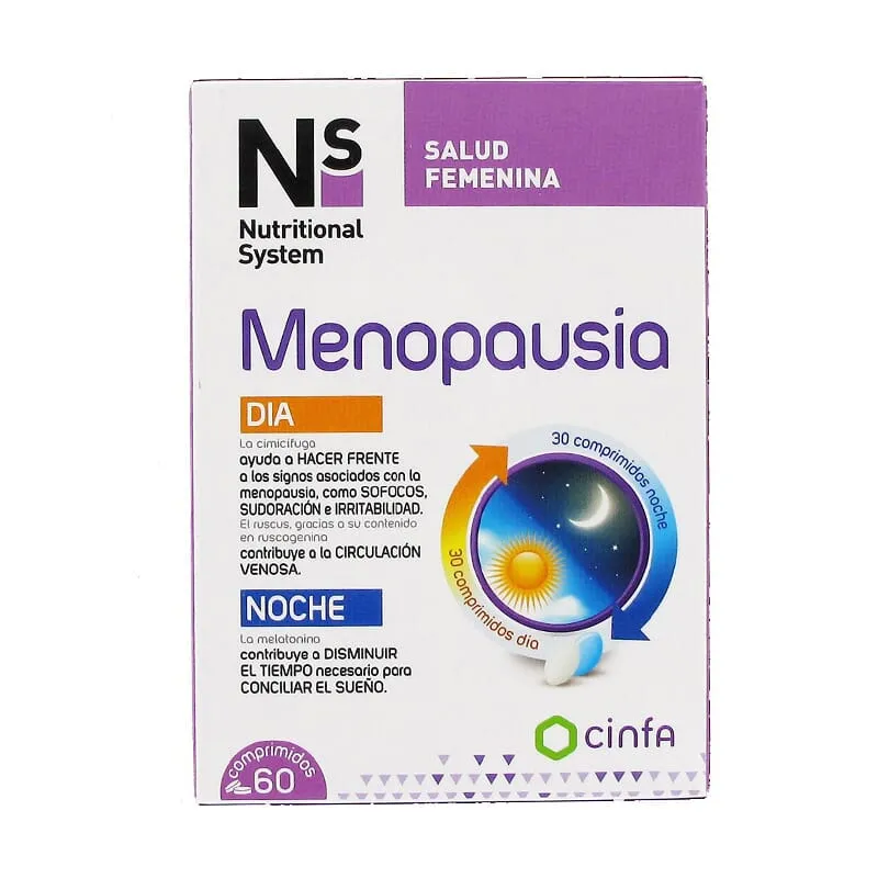 NS Menopausia Día y Noche 60 Tabs