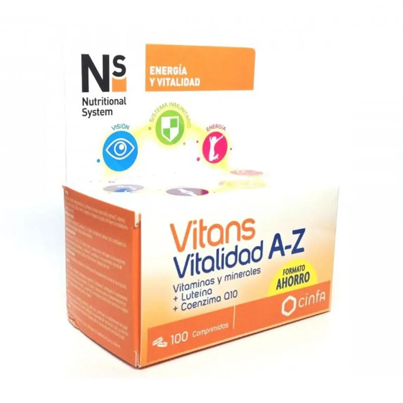 NS Vitans Vitalidad A-Z 100 Tabs