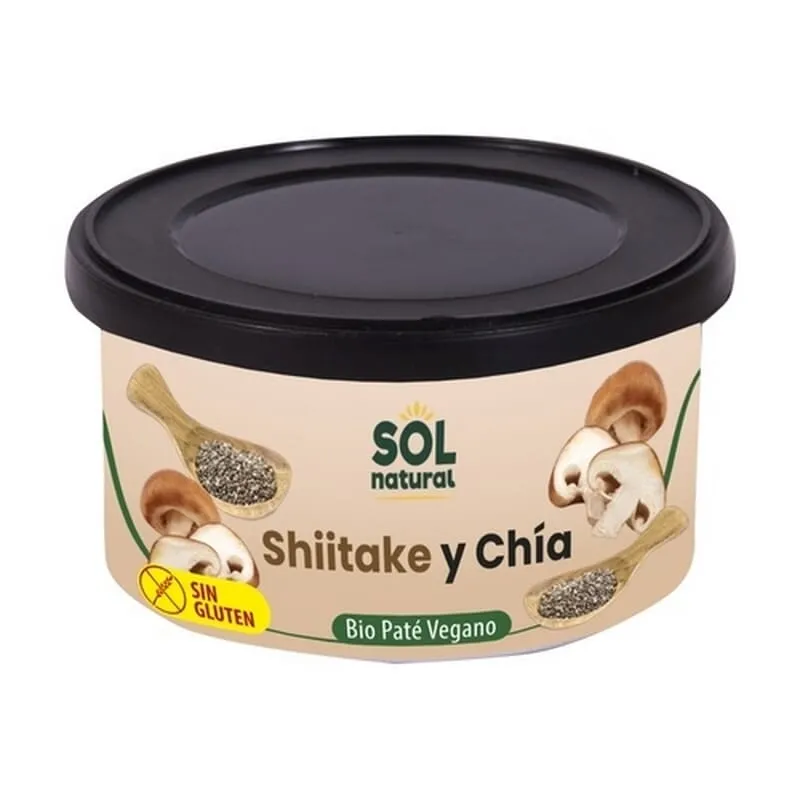 Paté De Shiitake Y Chía Sin Gluten Bio Vegan