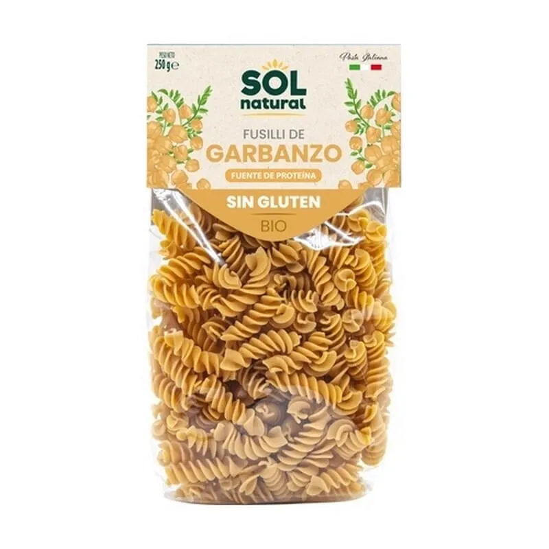 Fusilli De Garbanzo Bio Sin Gluten 300g
