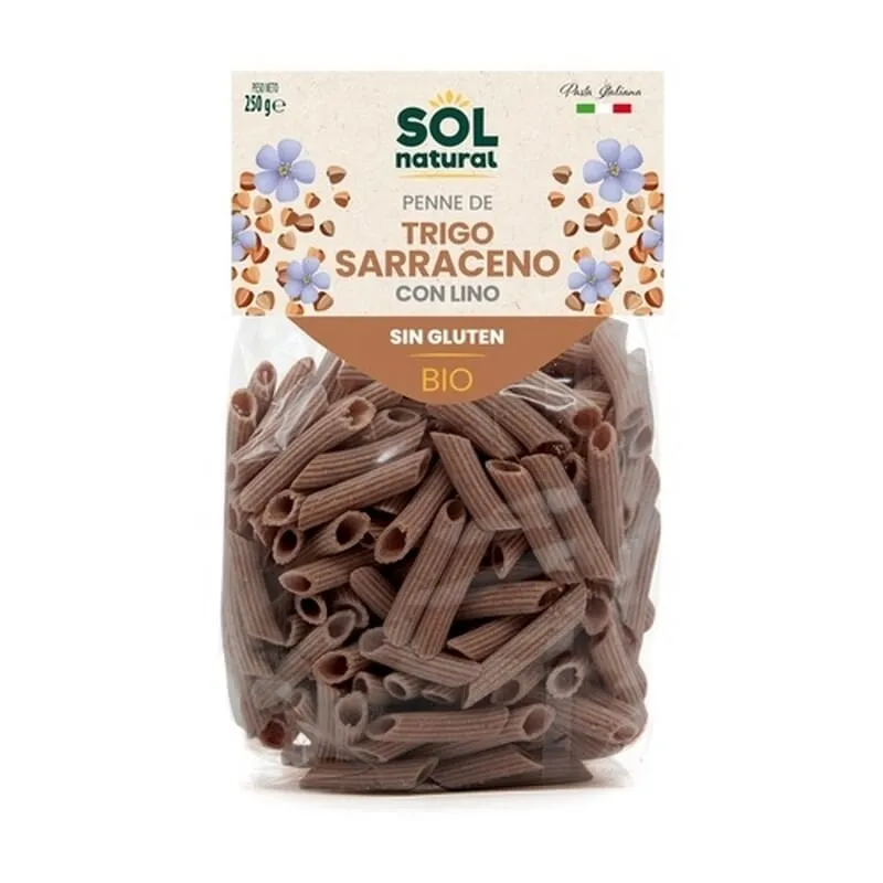 Macarrones Trigo Sarraceno Y Lino Sin Gluten Eco