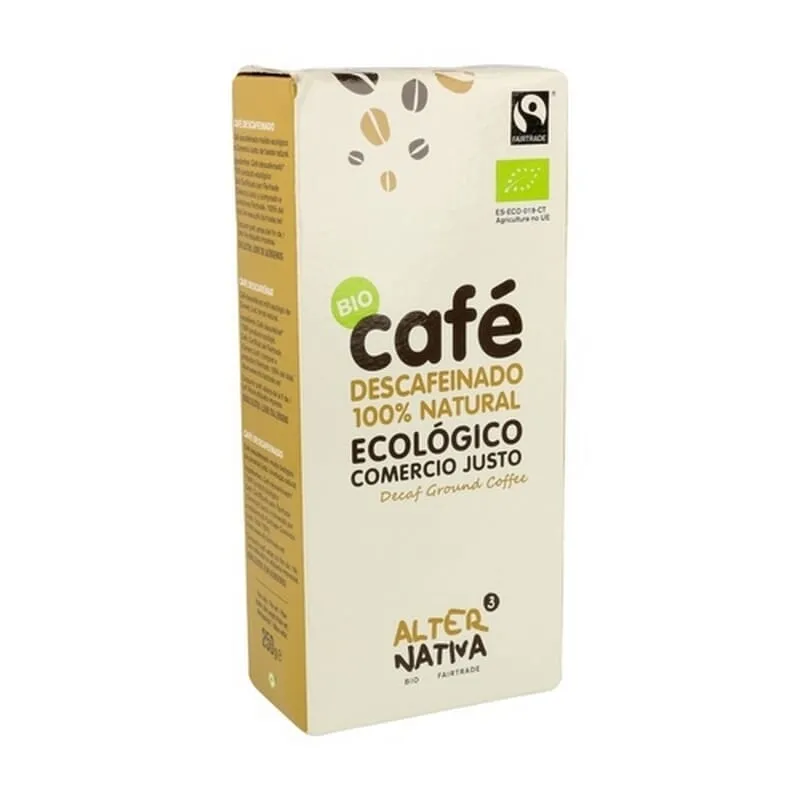 Café Descafeinado Molido Bio 250g