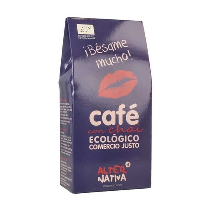 Café Molido Con Chai ¡Bésame Mucho! Bio 125g