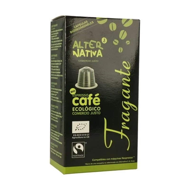 Café Fragante 100% Arábica Eco En Cápsulas 10 Uds