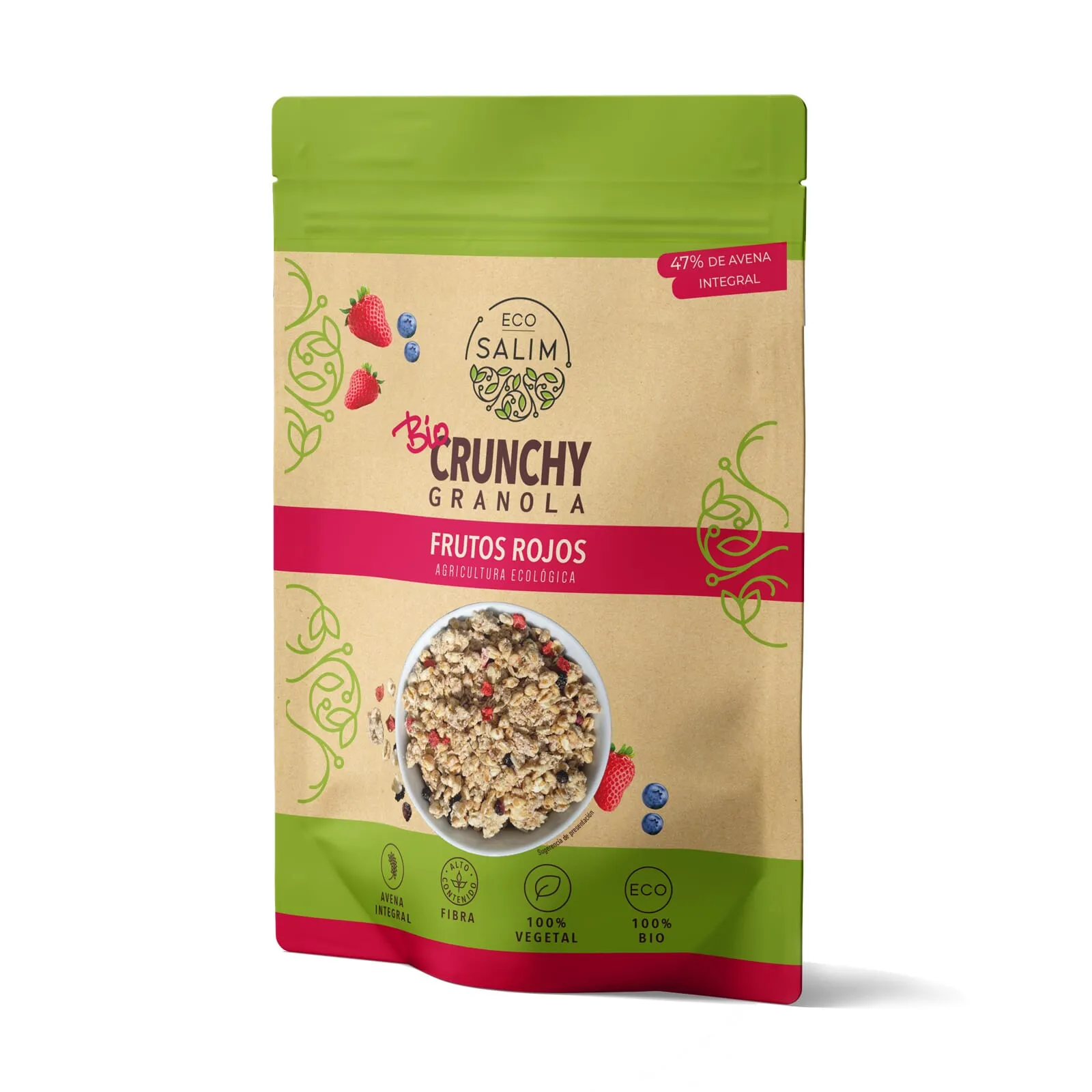 Bio Crunchy Granola Frutos Rojos Eco 250g