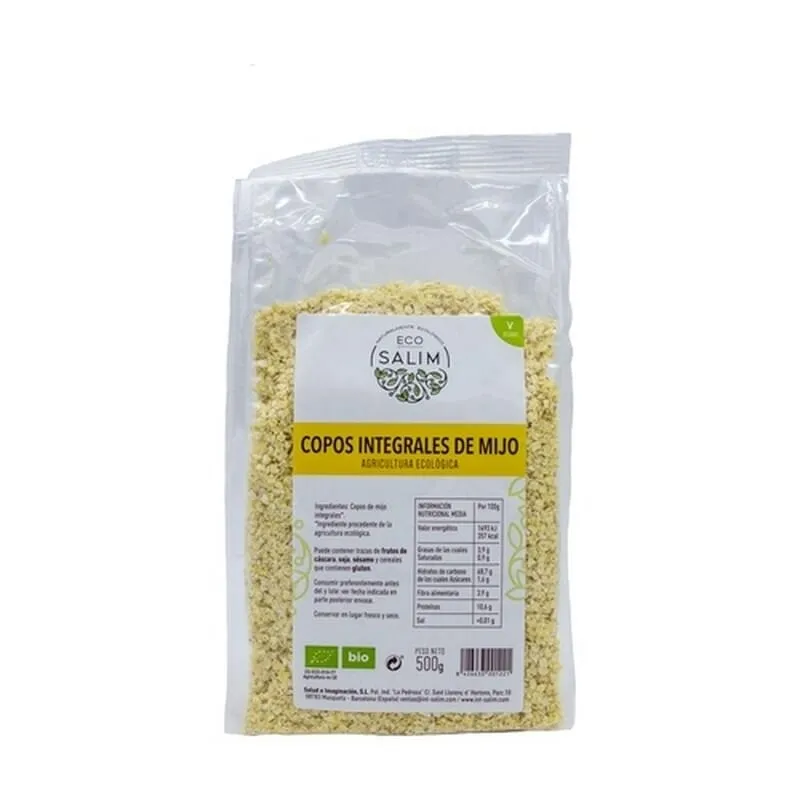 Copos Integrales De Mijo Bio 500g