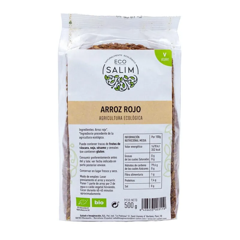 Arroz Rojo Integral Eco 500g