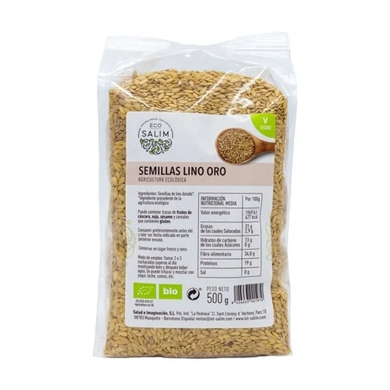 Semilla Lino Oro Bio 500g