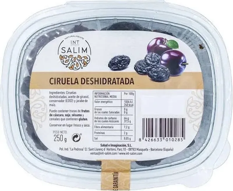 Ciruela Deshidratada 250g